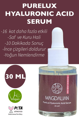 Purelux Hyaluronic Acid Serum - 30ml